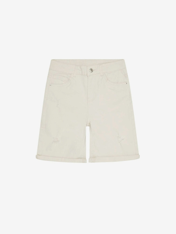 Moodo Бежови дамски къси панталони Moodo