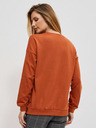 Moodo Оранжев дамски суитшърт Moodo