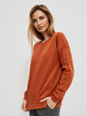 Moodo Оранжев дамски суитшърт Moodo