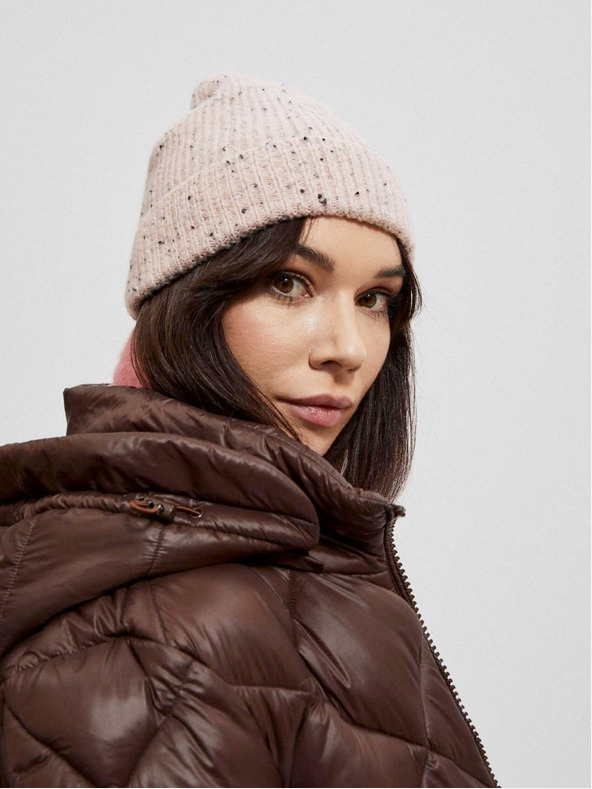 Moodo Кафяво дамско ватирано яке Moodo