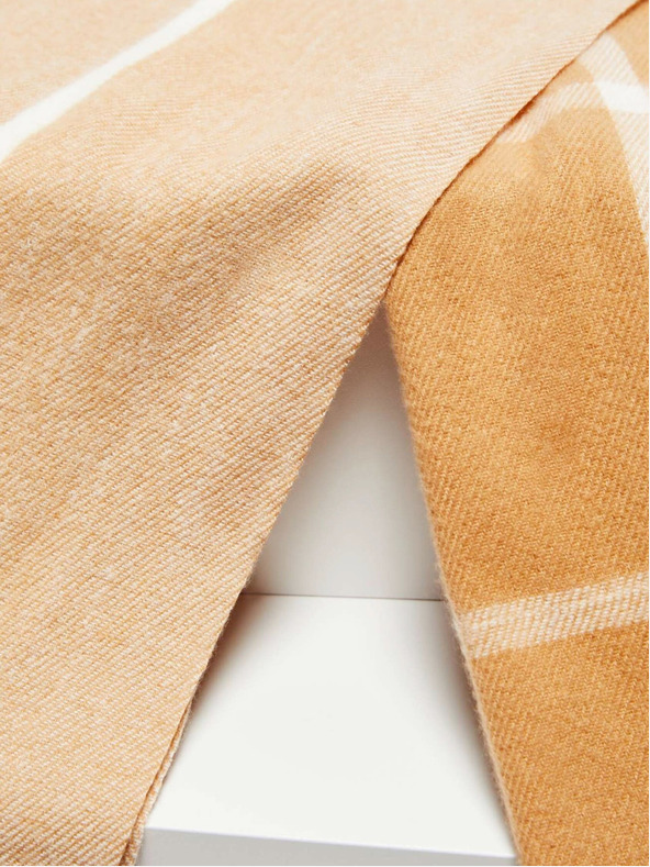 Moodo Кариран шал с ресни