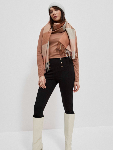 Moodo Кариран шал с ресни