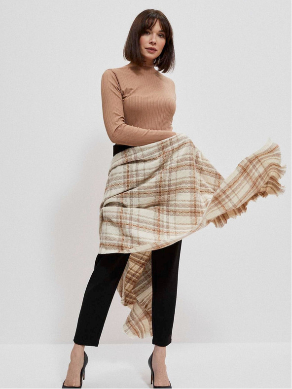 Moodo Широк кариран шал