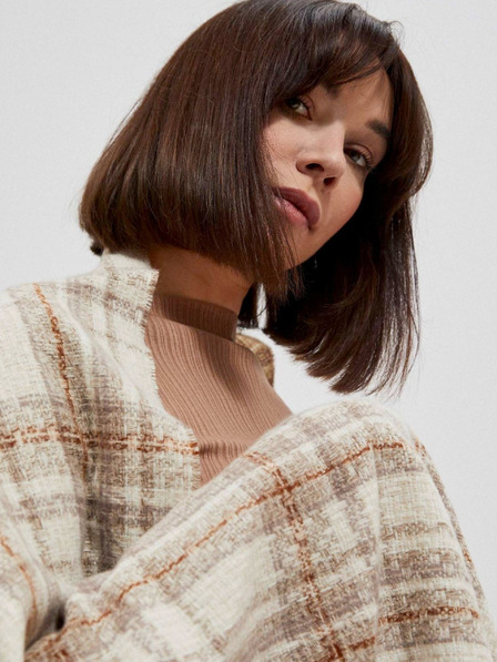 Moodo Широк кариран шал