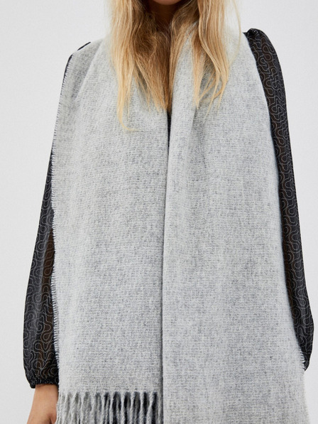 Moodo Обикновен шал с ресни