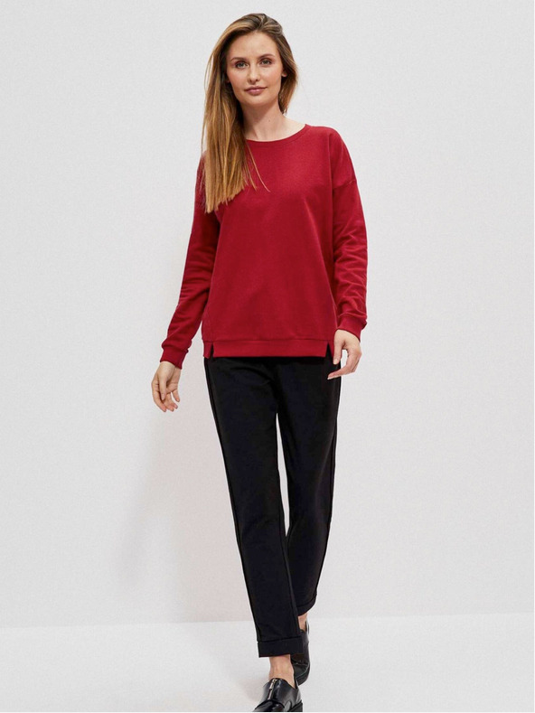 Moodo Червена дамска качулка Moodo