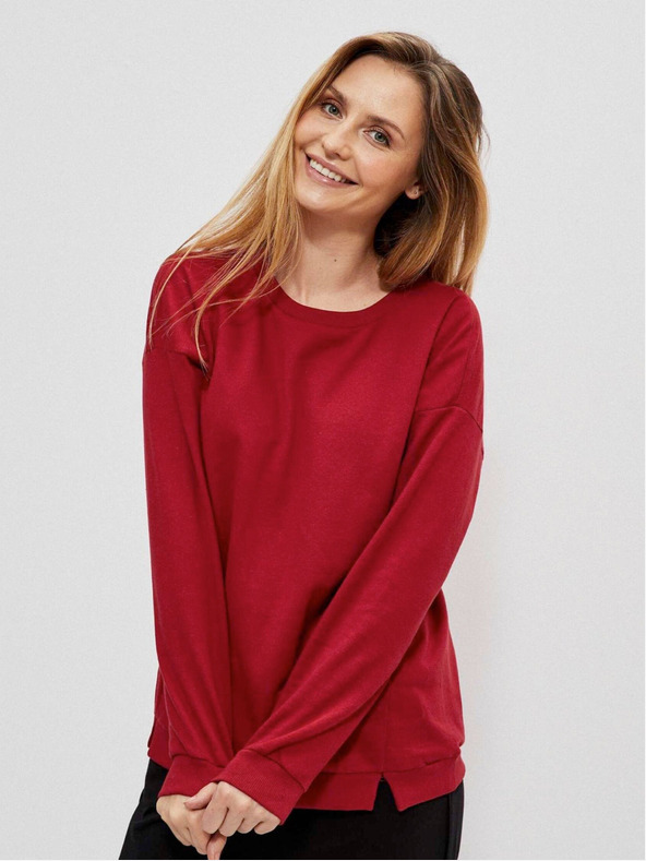 Moodo Червена дамска качулка Moodo