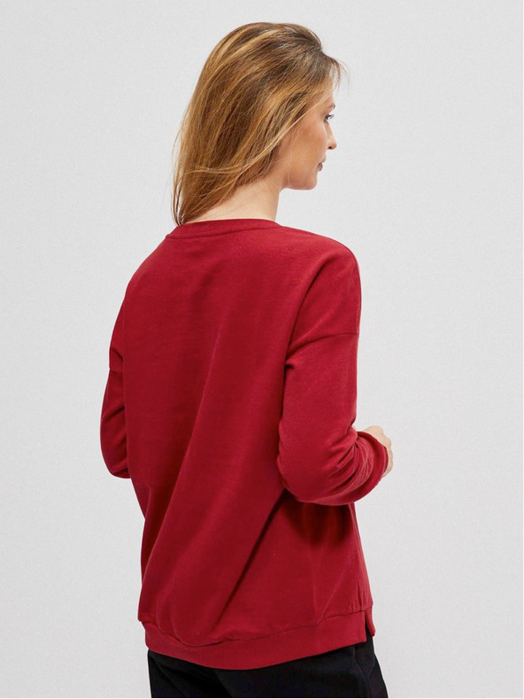 Moodo Червена дамска качулка Moodo