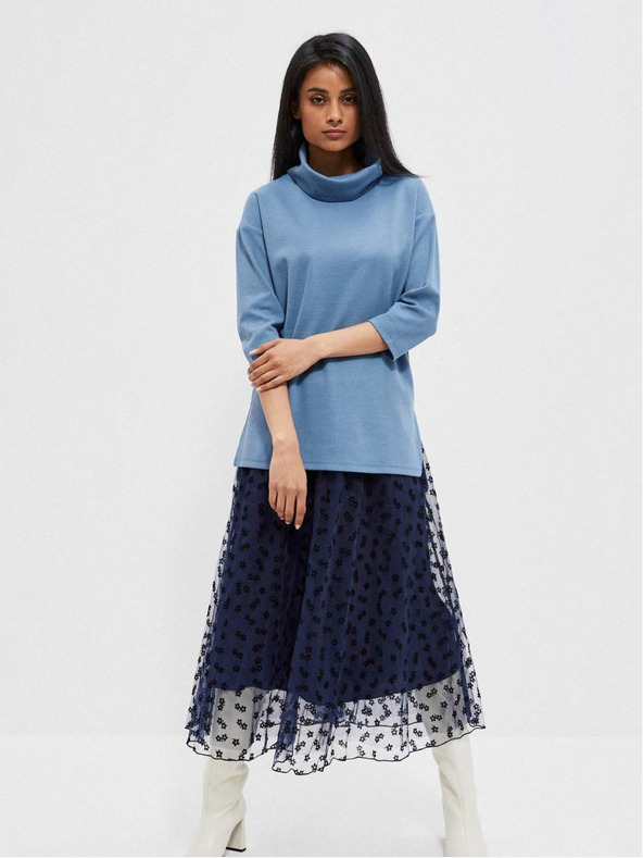 Moodo Синя дамска качулка Moodo