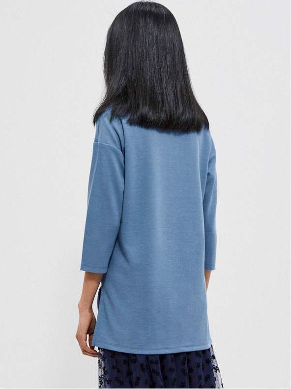 Moodo Синя дамска качулка Moodo