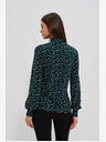 Moodo Зелена дамска шарена блуза Moodo