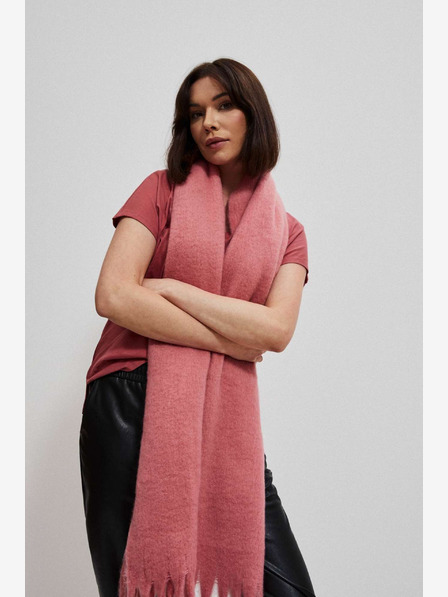 Moodo Розов дамски шал Moodo