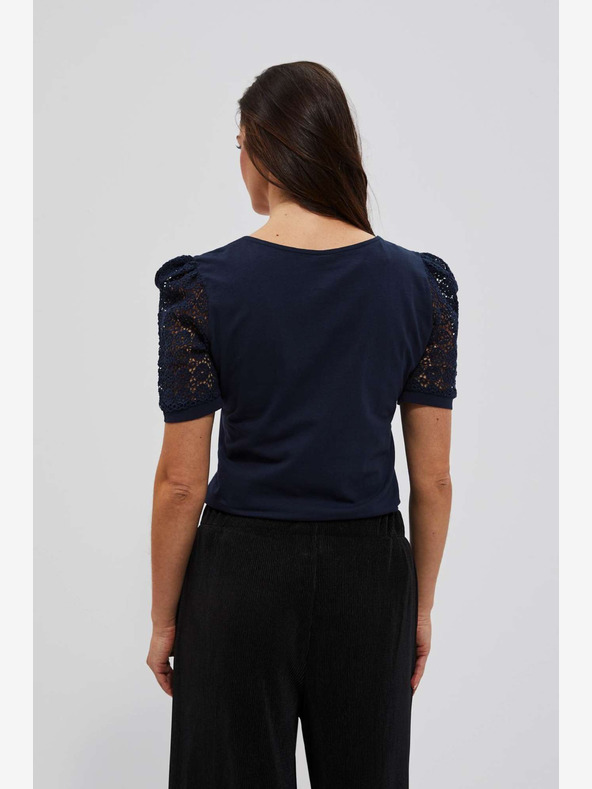 Moodo Тъмно синя блуза Moodo