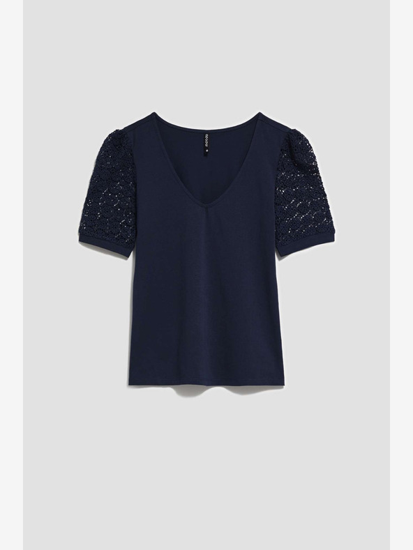 Moodo Тъмно синя блуза Moodo