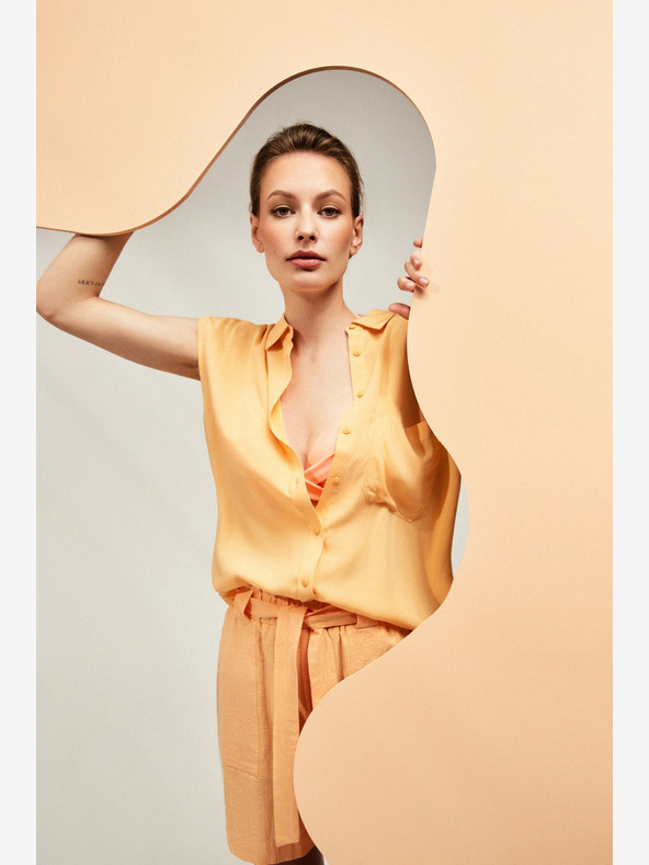 Moodo Оранжева блуза Moodo