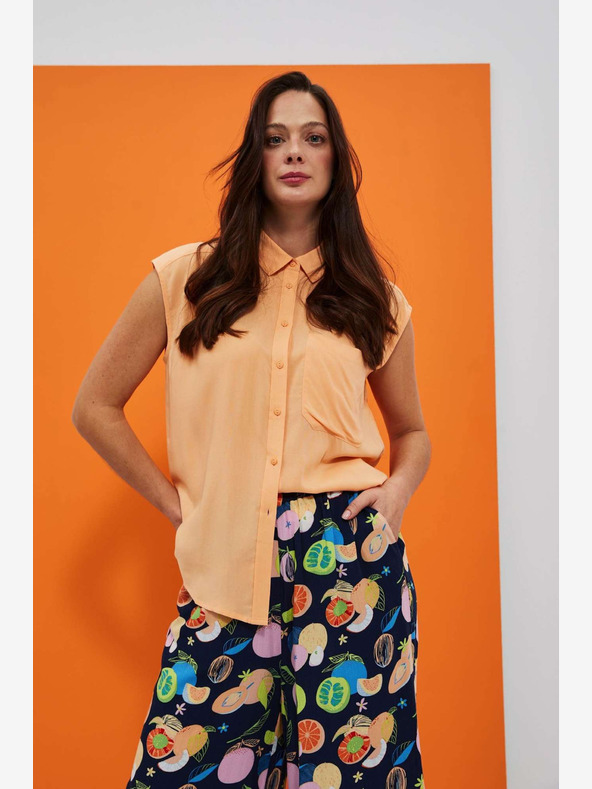 Moodo Оранжева блуза Moodo