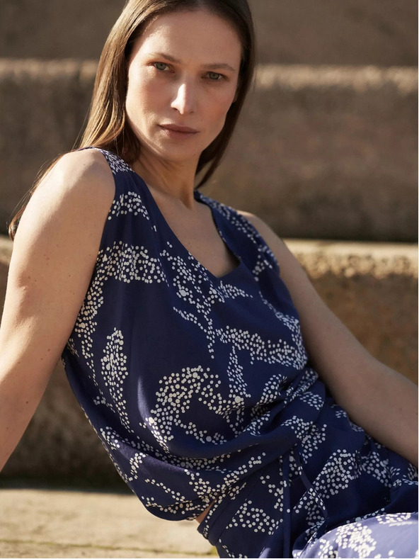 Moodo Син шарен топ Moodo