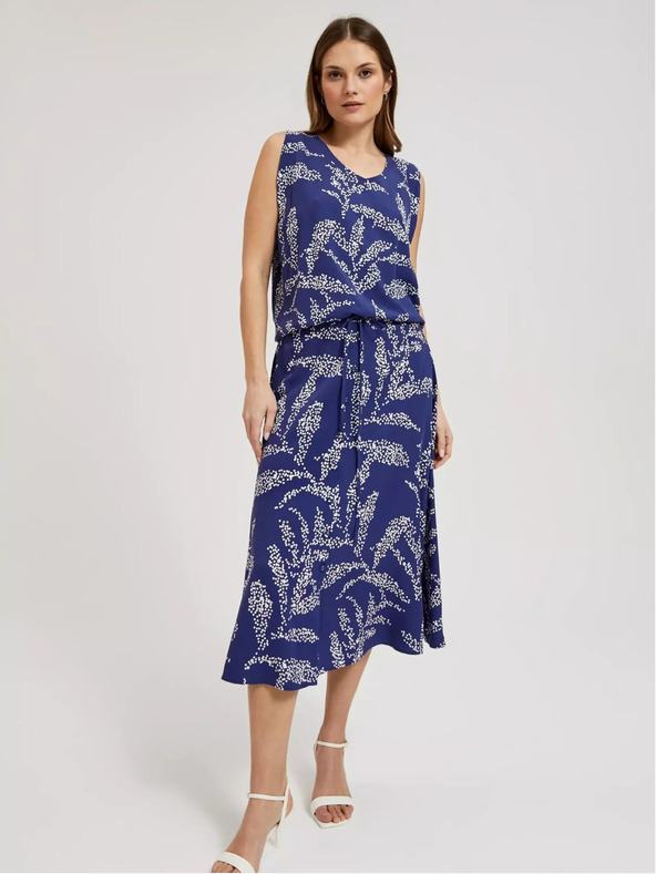 Moodo Син шарен топ Moodo