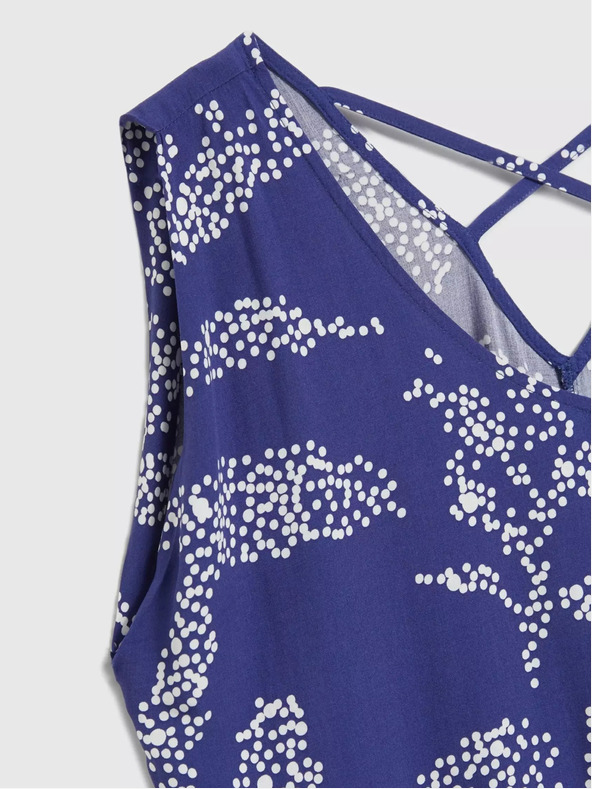 Moodo Син шарен топ Moodo