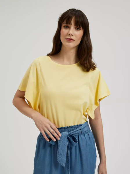 Moodo Жълта риза с широки ръкави Moodo