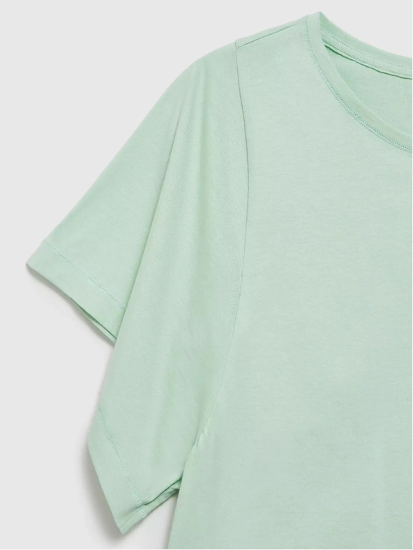 Moodo Зелена риза с широки ръкави Moodo