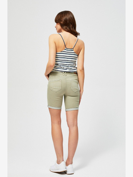 Moodo Зелени дамски къси панталони Moodo