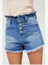 Moodo Сини дамски къси панталони от деним Moodo