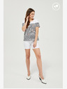 Moodo Бели дамски къси панталони Moodo
