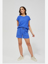 Moodo Сини дамски къси панталони Moodo