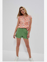 Moodo Зелени дамски къси панталони Moodo