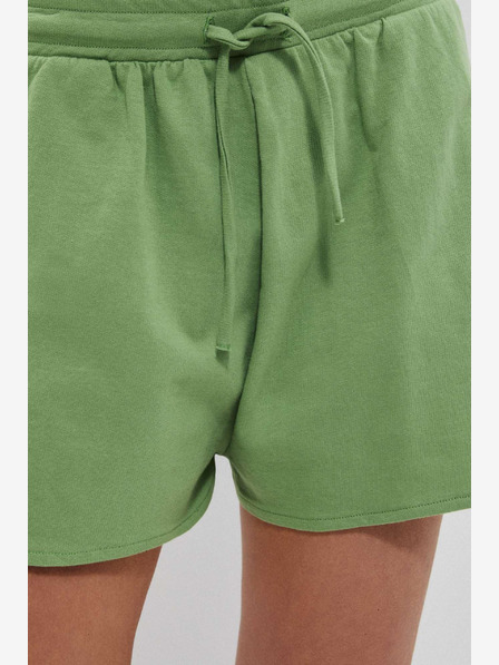 Moodo Зелен дамски спортен къс панталон Moodo