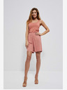 Moodo Светлорозови дамски къси панталони Moodo