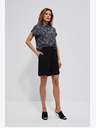 Moodo Черни дамски къси панталони Moodo