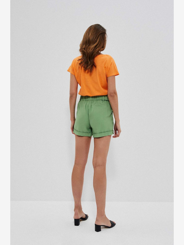 Moodo Зелени дамски къси панталони Moodo