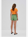 Moodo Зелени дамски къси панталони Moodo
