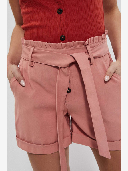 Moodo Розови дамски къси панталони Moodo
