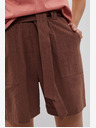 Moodo Кафяви дамски къси панталони Moodo