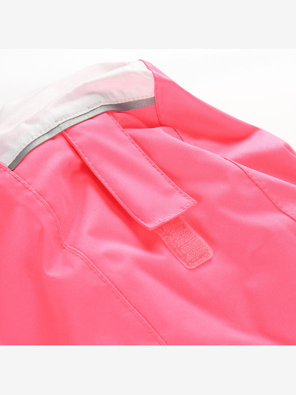 ALPINE PRO Детско ски яке с мембрана за сняг PTX ALPINE PRO DEARO неоново нокаут розово