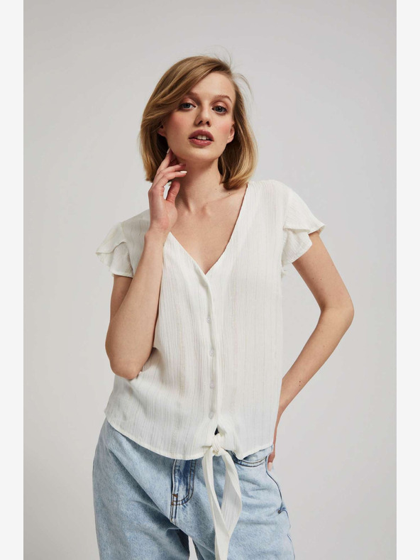 Moodo Бяла блуза Moodo