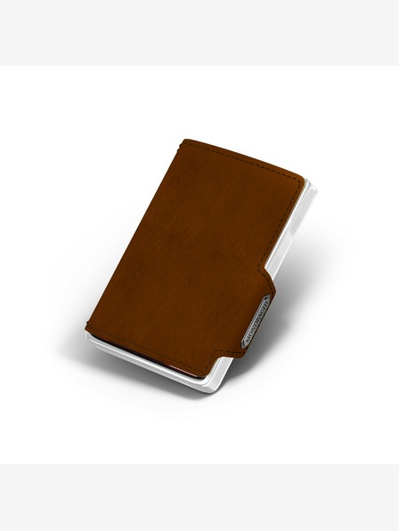 Mondraghi Кафяв кожен портфейл Mondraghi Elegance