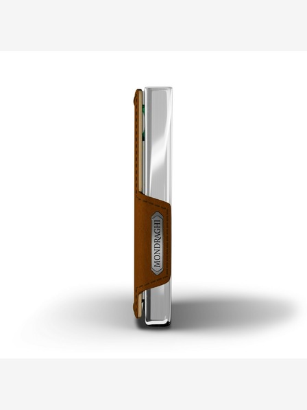 Mondraghi Кафяв кожен портфейл Mondraghi Elegance