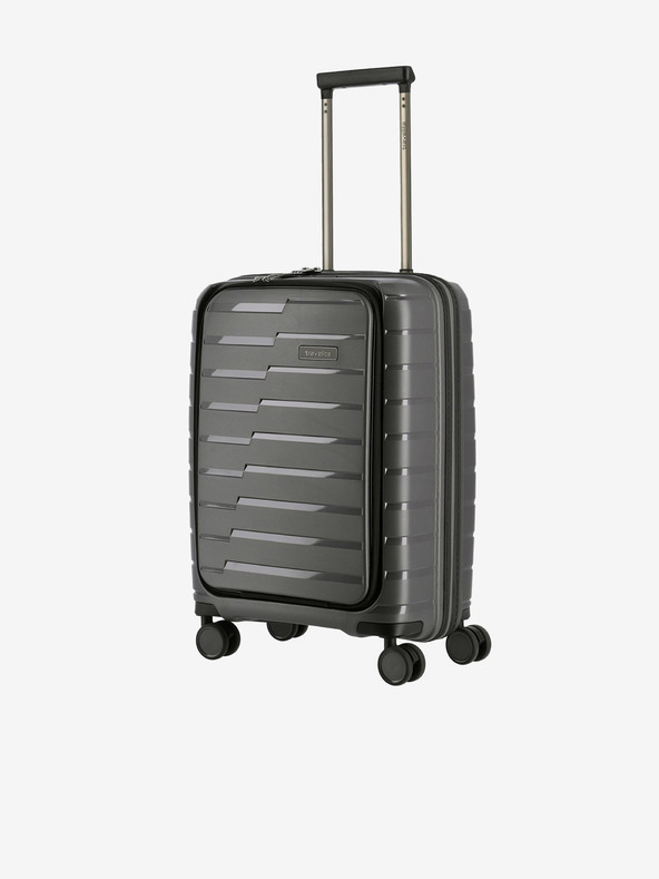 Travelite Сив Travelite Air Base 4w S Преден джоб Антрацит
