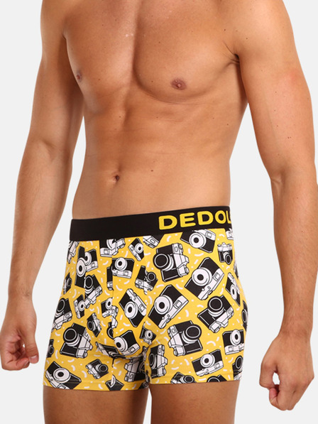 Dedoles Жълти весели мъжки боксерки Dedoles Камера