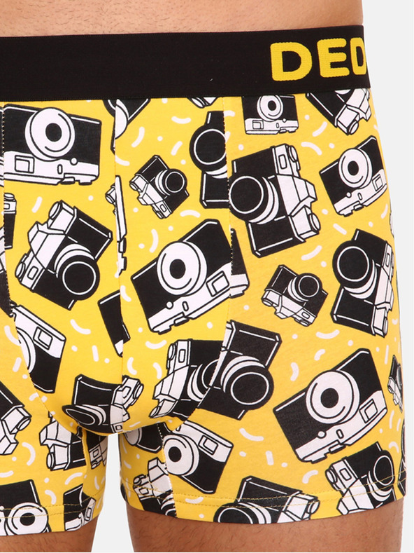 Dedoles Жълти весели мъжки боксерки Dedoles Камера