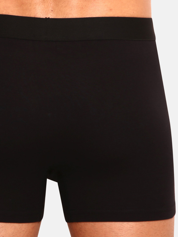 Nedeto Комплект от десет мъжки боксерки в черно Nedeto