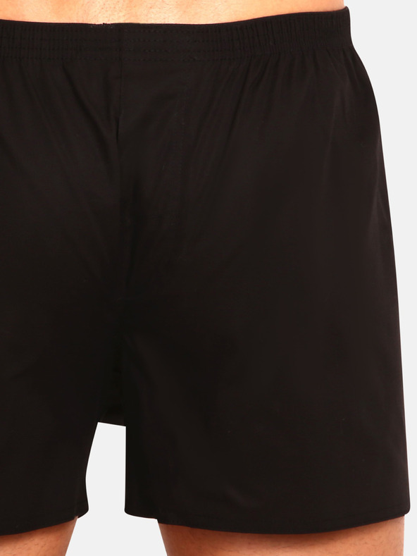 Nedeto Комплект от седем мъжки къси панталони в черно Nedeto