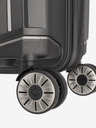 Travelite Комплект черни пътнически куфари Travelite Elvaa 4w L