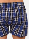 Styx Черно-сини мъжки карирани къси панталони Styx classic