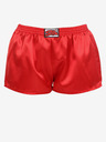 Styx Червени дамски сатенени къси панталони за сън Styx
