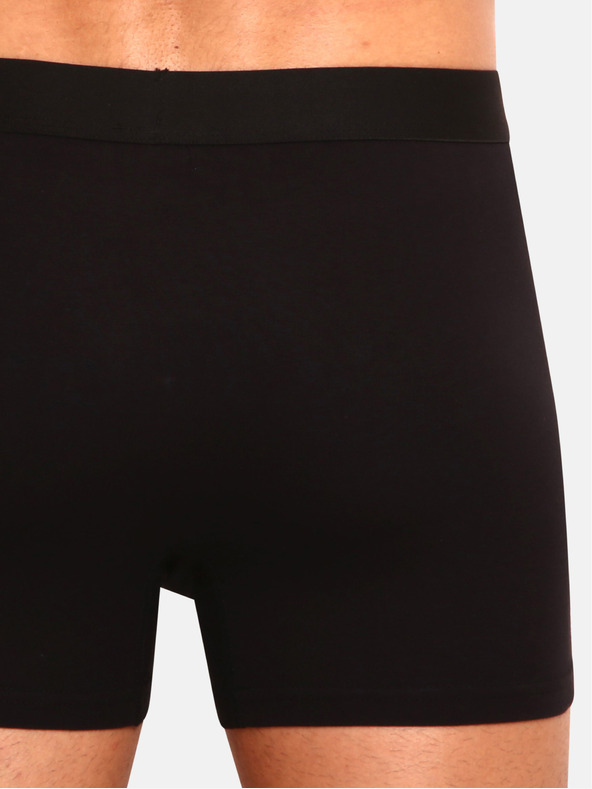 Nedeto Комплект от пет мъжки боксерки в черно Nedeto